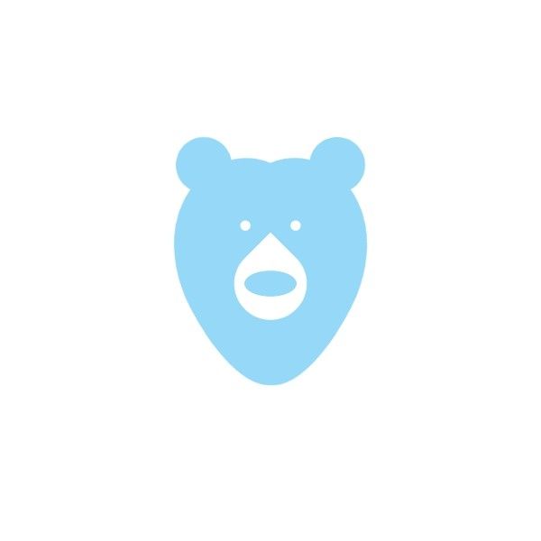 animal, protection, creature, Bear Icon ETSY Shop Icon Template