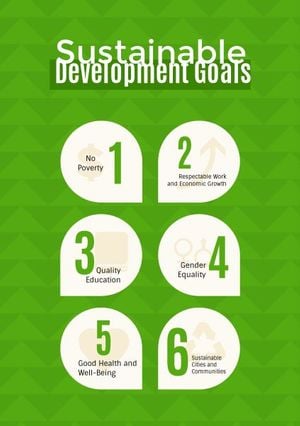 green life, environment, environmental protection, Sustainable Development Goals Flyer Template