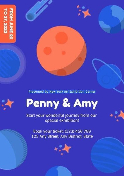 show, art, display, Creative Special Exhibition Poster Template