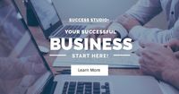business, marketing approach, marketing, Simple Modern Computer Background Facebook App Ad Template