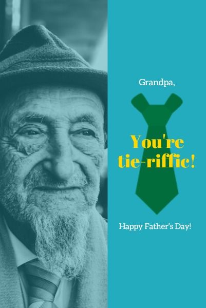dad, grandpa, greeting, Happy father's day grandfather Pinterest Post Template