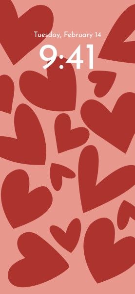 Love heart Wallpaper 4K, Beach, Pink background