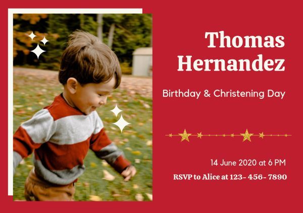 postal, anniversary, gathering, Children's Birthday Party Card Postcard Template