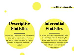 White And Yellow Statistics Lesson Presentation  Presentation 4:3