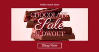 レッドチョコレートオンライン販売バナー広告 Facebook広告