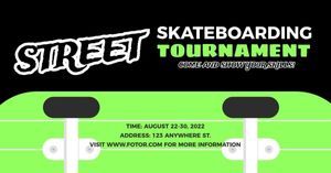 グリーンスケートボードトーナメント Facebookイベントカバー