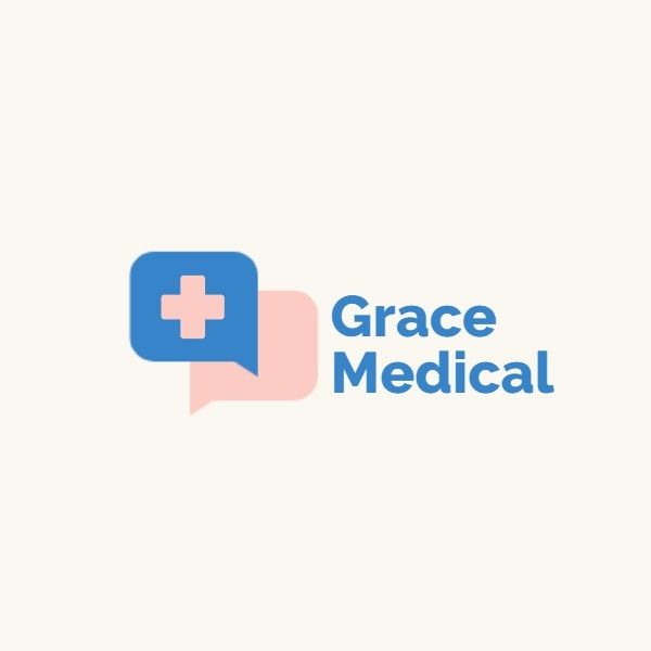 clinic, hospital, care, Cute Medical Business Logo Template