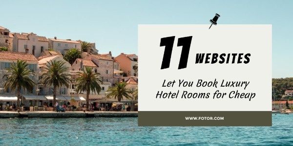 hotel, tips, list, Website Recommendation Twitter Post Template