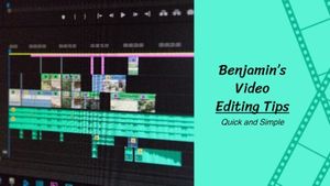 skill, hack, hacks, Video Editing Tips Youtube Channel Art Template