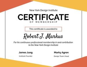 business, credit, club, Membership Certificate Template