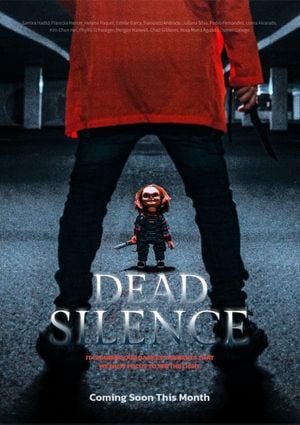cover, creepy, film, Dark Blue Horror Suspense Movie Poster Template