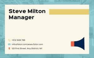 job hiring, company, office, Employment Agency  Business Card Template
