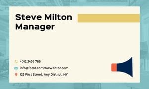 job hiring, company, office, Employment Agency  Business Card Template