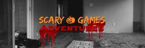 leisure, gaming, halloween, Scary Games Adventures Twitter Cover Template