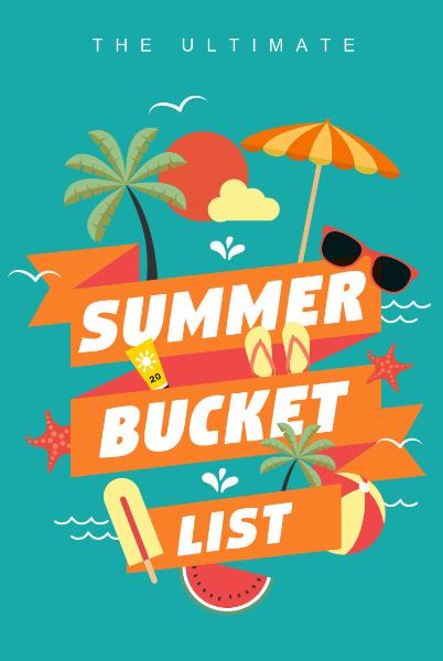 Summer Bucket List Pinterest Post