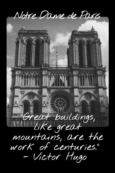 圣母院大教堂 - 巴黎著名建筑 Pinterest短帖