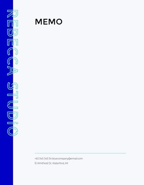 work, to do list, employee, White And Blue Background Memo Template