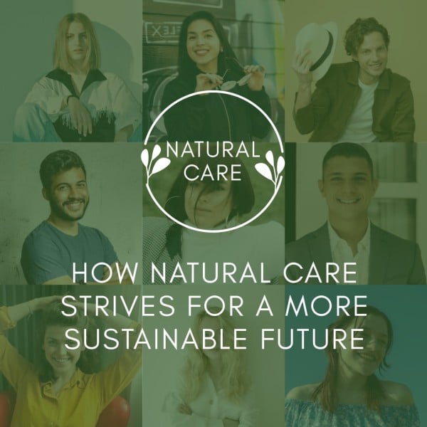 Natural Care For A Sustainable Future Instagram Post