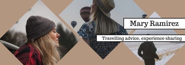 woman, girls, experience, Travel Tumblr Banner Template