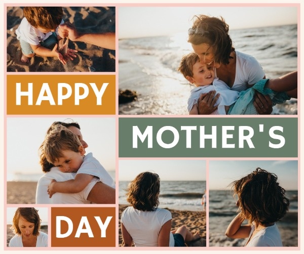 Happy Mother's Day Collage Facebook Post