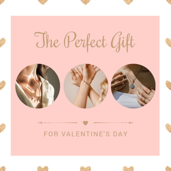 Pink Photo Collage Love Gift Ideas Instagram Post