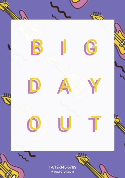 Big Day Out Poster