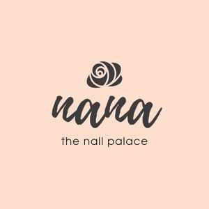 nail beauty, life, lifestyle, Nail Fashion Logo Template