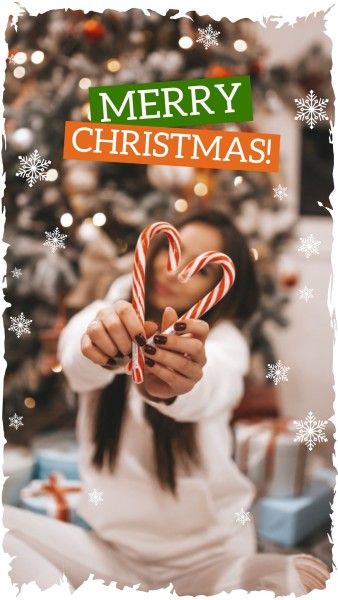 business, marketing, sale, Merry Christmas Instagram Story Template