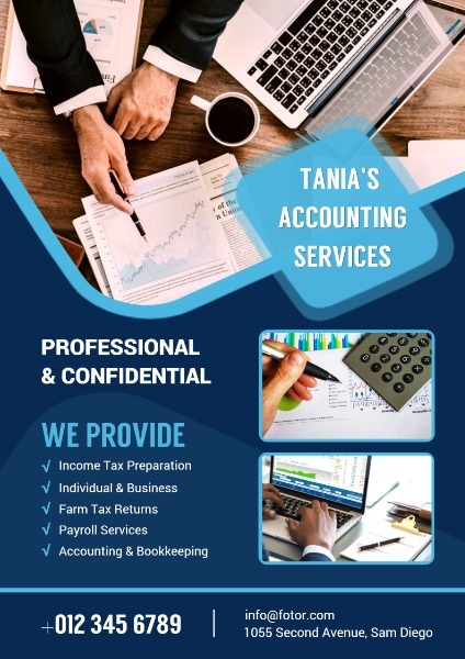 Accounting Service Company Poster