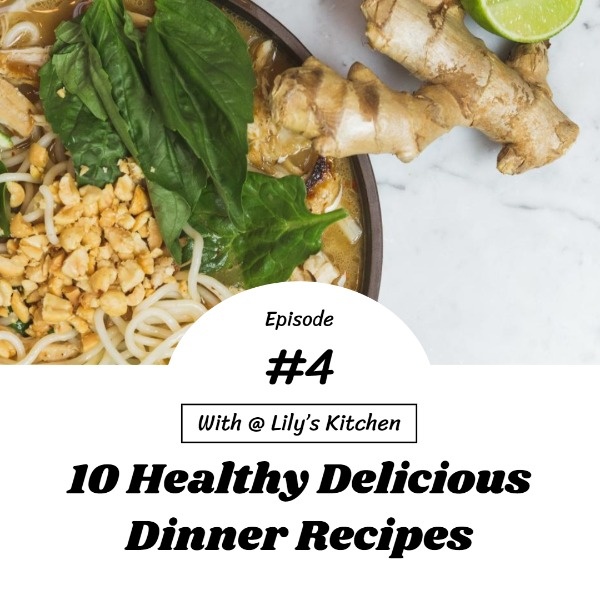 Simple Healthy Food Recipe  Instagram Post
