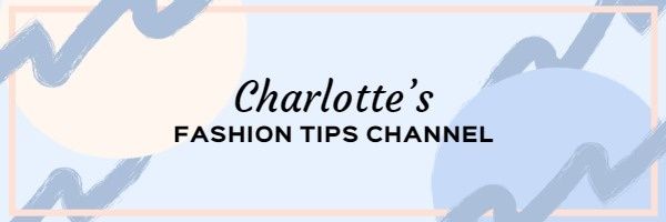 Fashion Tips Channel Email Header