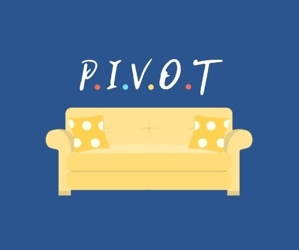 sofa, social media, instagram, Ross Pivot Friends TV Show Facebook Post Template