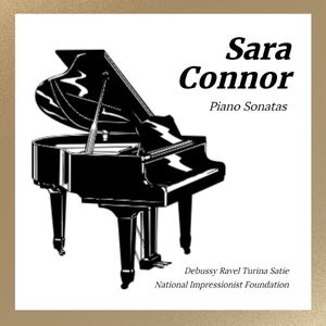 sonatas, pianist, performance, Black And White Piano Sonata Album Album Cover Template