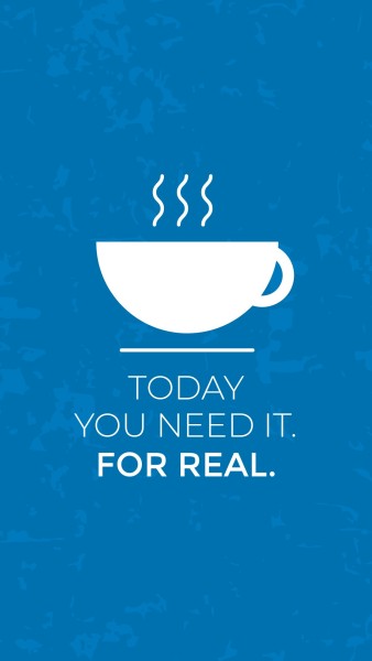 Blue Coffee Drink Branding  Instagram Story