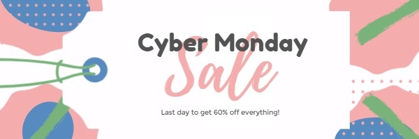 Cyber Monday Sale Email Header Email Header