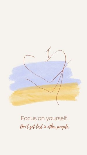 abstract art, art, abstract, Focus On What You Have  Instagram Story Template