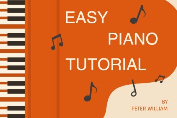 簡単なピアノチュートリアル ブログヘッダー