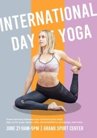 international day of yoga, sales, sale, International Yoga Day Poster Template