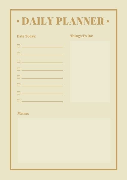life, note, memo, Vintage Yellow Schedule Book Planner Template
