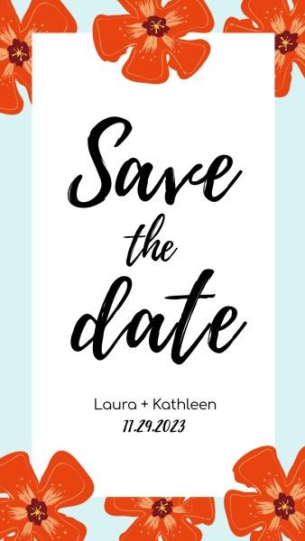party, life, celebration, Save The Date Today  Instagram Story Template
