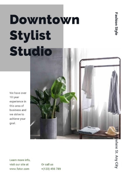 Stylist Studio Flyer Flyer