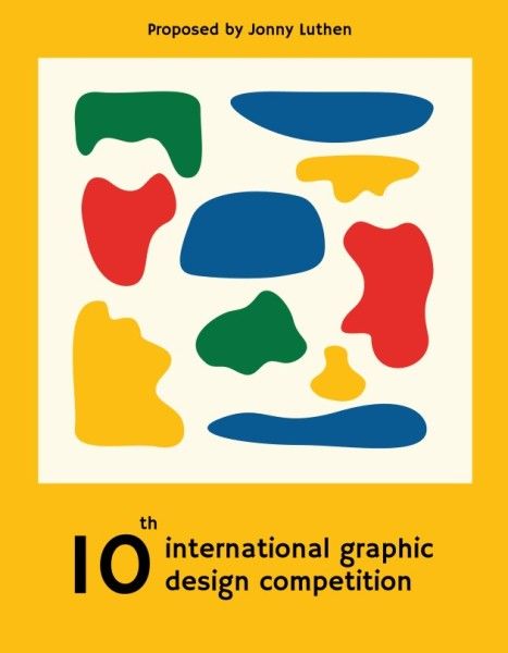 イエロー国際グラフィックデザインコンペティション提案 マーケティング提案