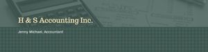 comany, commercial, financial, Dark Green Accounting Company  LinkedIn Background Template