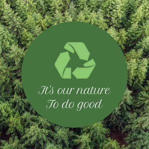 social media, life, natural care, Green Its Our Nature Instagram Post Template