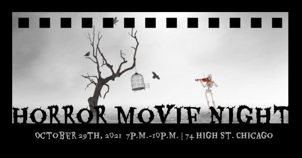 Horror Movie Night Facebook Event Cover