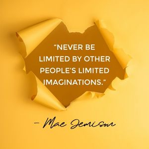Yellow Simple Quote International Womens Day Instagram Post (Square) Template