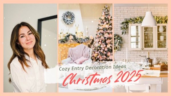 decoration ideas, christmas decoration, lifestyle, Christmas Room Makeover Ideas Youtube Thumbnail Template