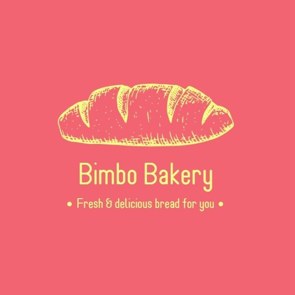 bread, cake, food, Cute Bakery Sales Logo Template
