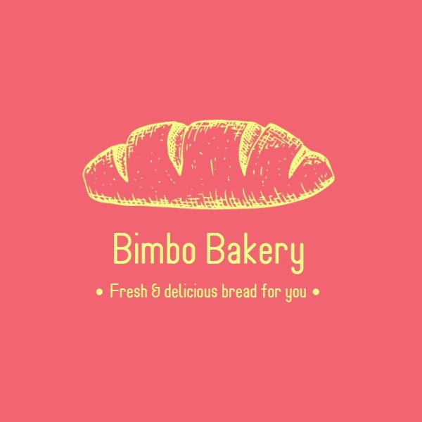 Cute Bakery Sales Logo