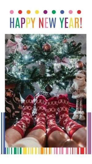business, marketing, sale, LGBT Christmas Instagram Story Template